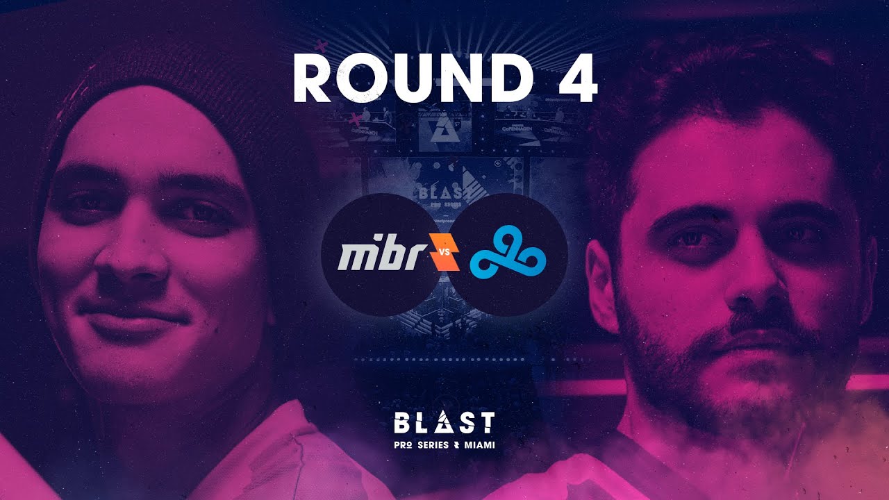 BLAST Pro Series Miami 2019 – Round 4: MIBR vs. Cloud9