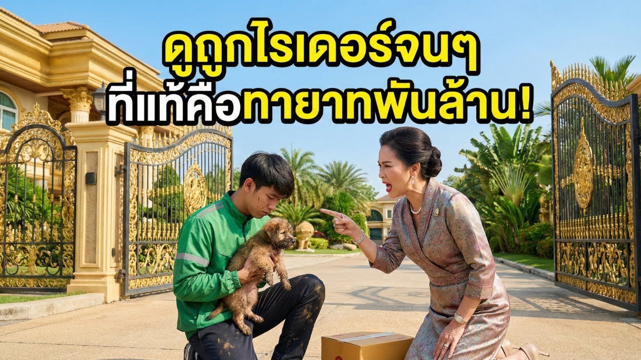 ดูถูกไรเดอร์จนๆ ไล่ออกเพราะมาช้า! หารู้ไม่คือทายาทพันล้าน จุดจบคนใจดำสะใจมาก