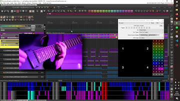 Programmed Light Show in Sync with Music from REAPER - Custom JSFX Demo - CRMX Pavotube