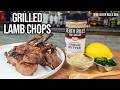 Grilled Garlic &amp; Herb Lamb Chops | Heath Riles BBQ