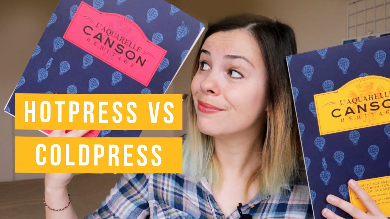 AKVARELLPAPÍR MELYIKET VÁLASZD Hot press vs Cold press Akvarell