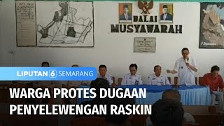 Warga Protes Dugaan Penyelewengan Raskin | Liputan 6 Semarang