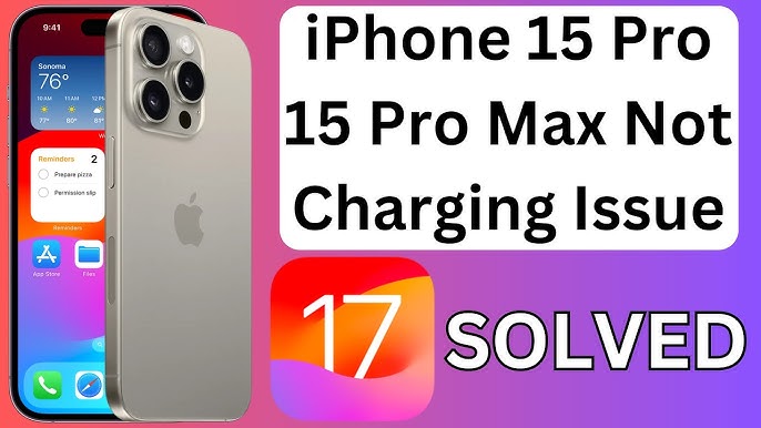 How to Fix iPhone 15 Pro and 15 Pro Max Wireless Charging Not