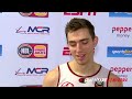 Press conference with Hawks' Justinian Jessup