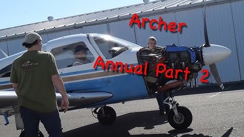 Archer Annual Part 2 | The Conclusion of an Annual Inspection