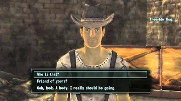 Fallout: New Vegas wrong alley