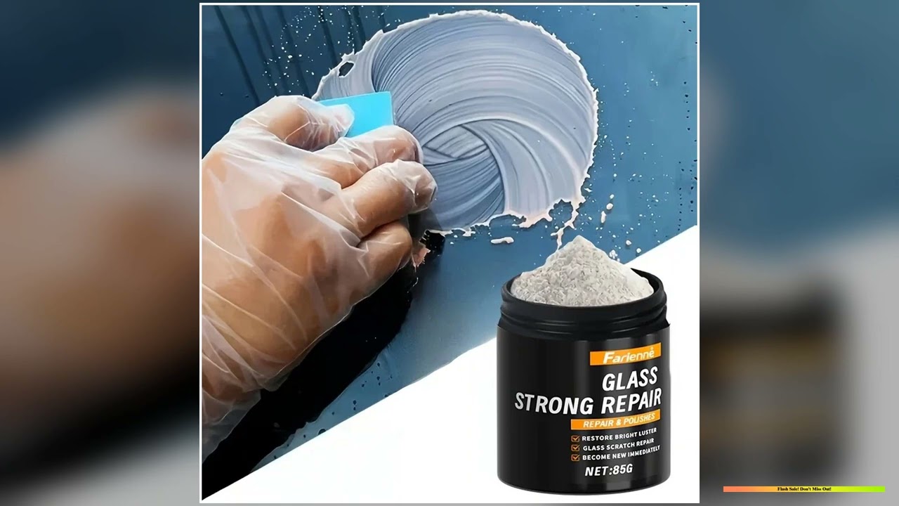 Super glass polishing powderRestore glass clarityPolishing for brightnessGlass scratch repair