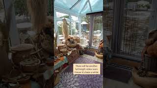 A quick glimpse at the workroom in winter #shorts