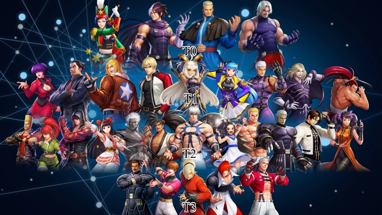 Kof All Star Pvp角色定位排名 中文字幕重製板 Youtube