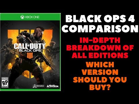 Call Of Duty Black Ops 4 Special Editions vs Regular Game - Which Version Should You Buy?