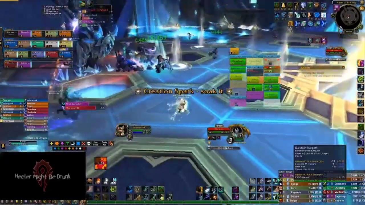 Fated Heroic Jailer WoW Season 4 Sepulcher of the First Ones Resto Shaman POV