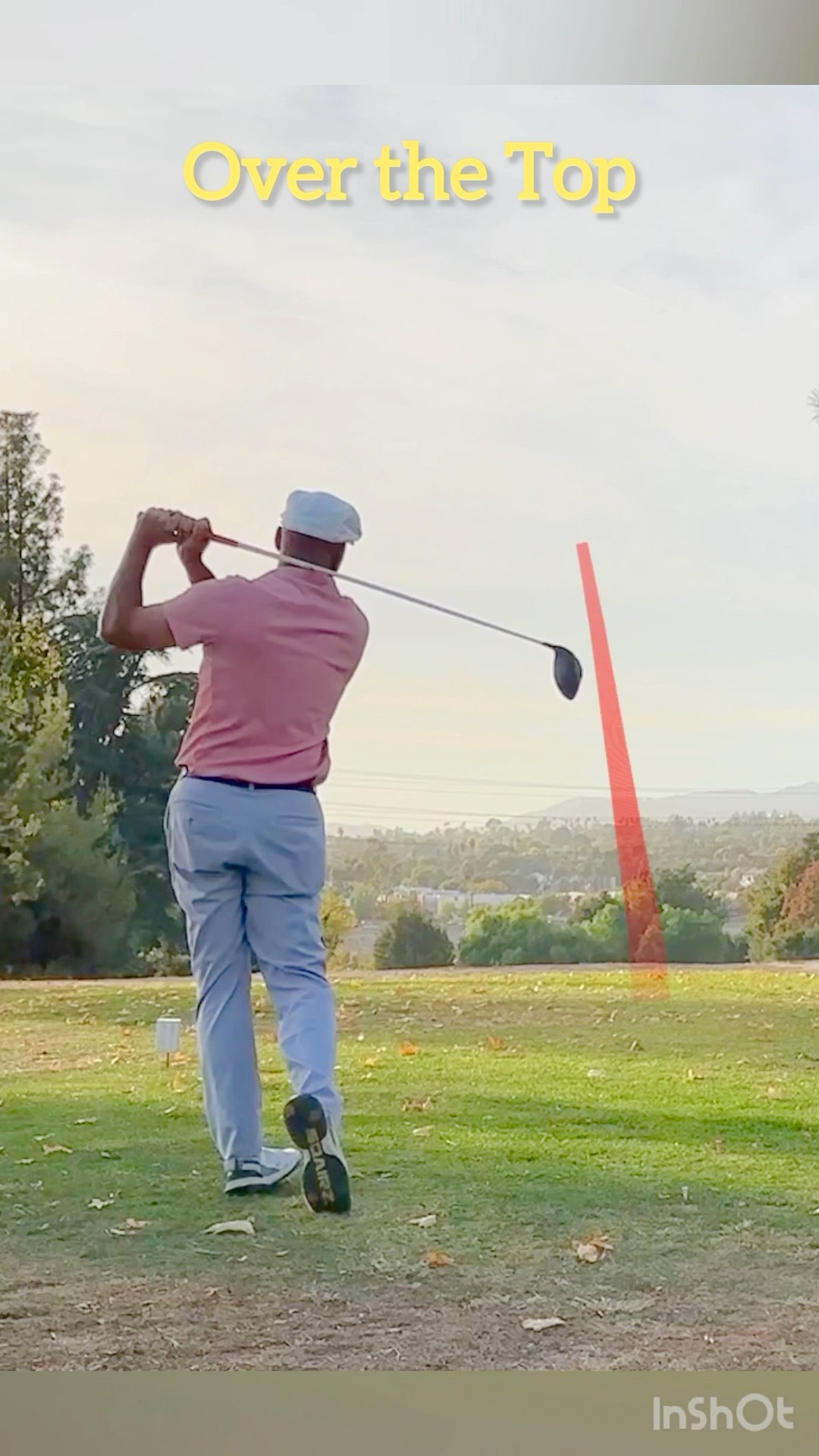 I swing Over the Top from the inside. This changed my life! #golf #ott #miracleswing #golftips