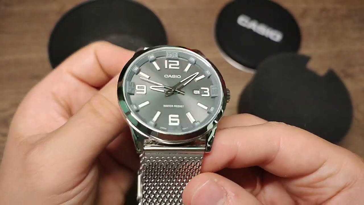 UNBOXING CASIO MTP-1351D-8A - YouTube