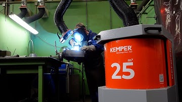 KEMPER SmartFil - Compacte lasdampafzuiger voor regelmatig gebruik bij het lassen