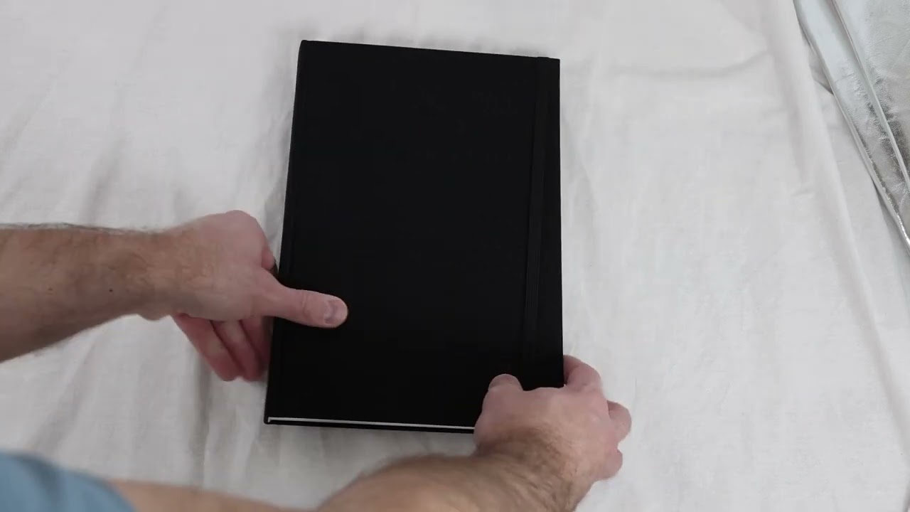 Pleinly 100% Cotton Watercolor Sketchbook 8x12