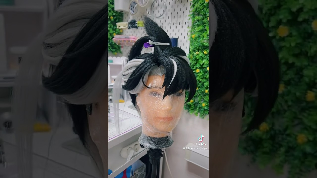 Создание парика Ризли с нуля #wigs #парик #cosplay #косплей