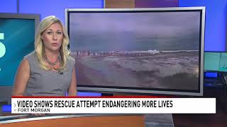 New video shows human chain fall apart in Ft. Morgan, one Good Samaritan dies - NBC 15 WPMI