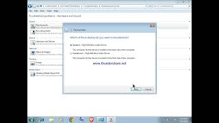 windows 7 control panel seting