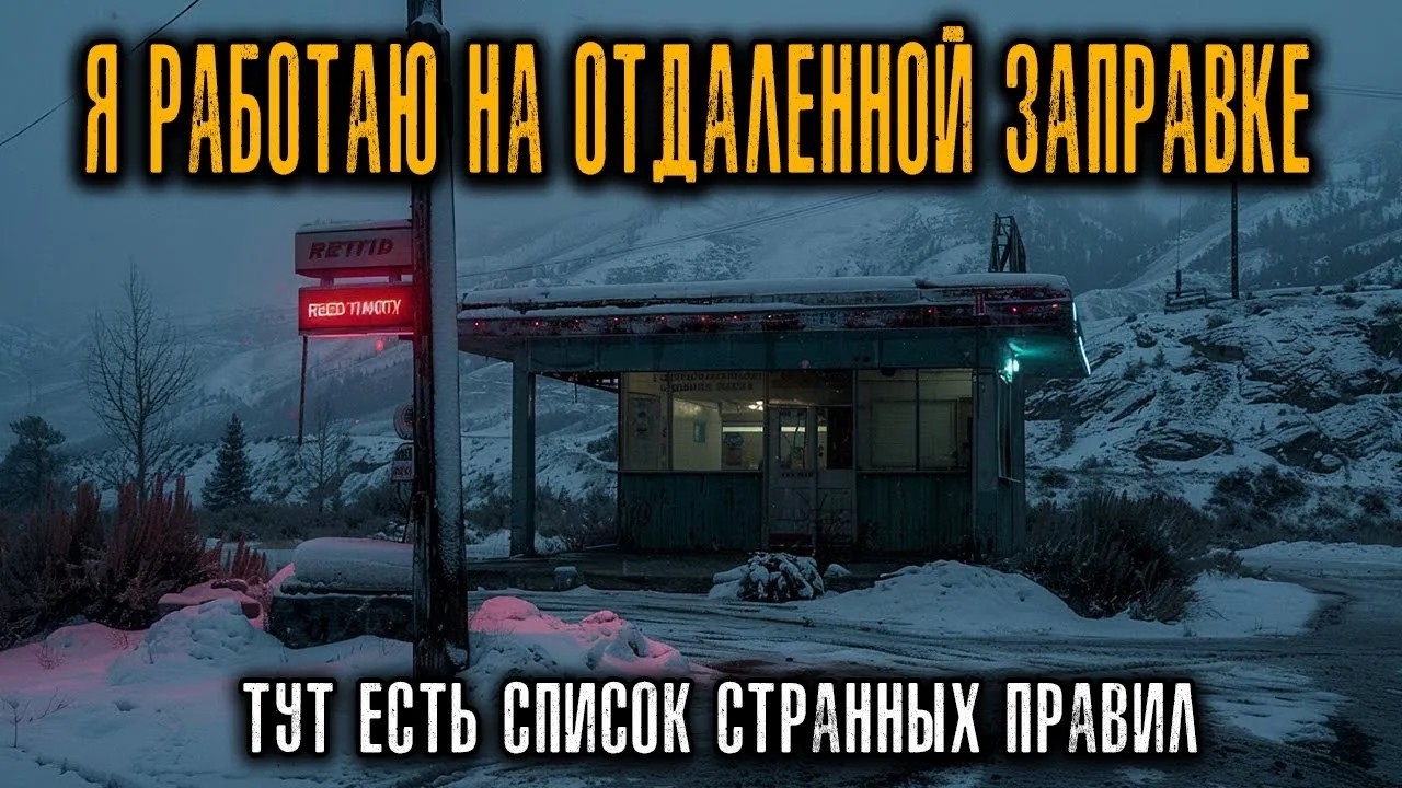 Я устроился на работу на заправке в горах Монтаны. Тут есть список СТРАННЫХ ПРАВИЛ