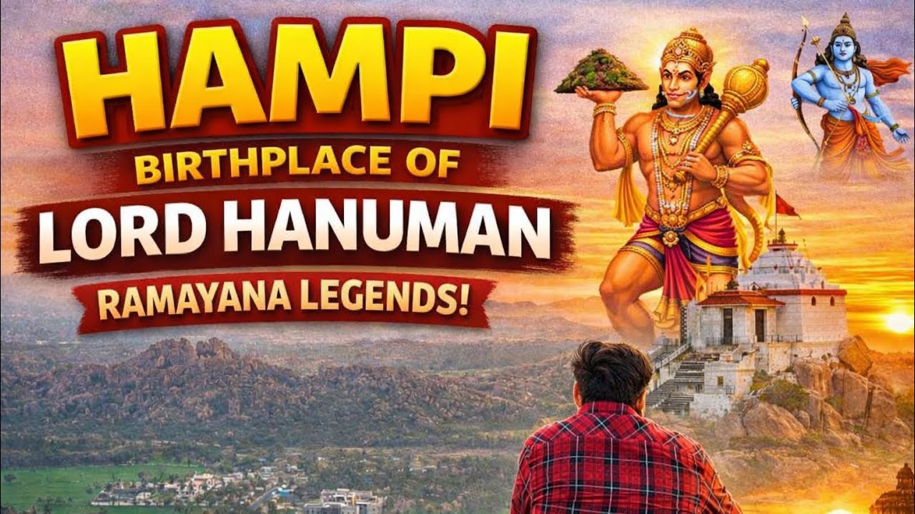 Hanuman ji ki Jaman bhoomi- Hampi || Chandigarh to South India by Road|| Part 5 #travel #roadtrip
