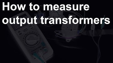 How to identify an output transformer (for tube amps)