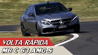 MERCEDES-AMG C 63 S - VOLTA RÁPIDA COM RUBENS BARRICHELLO #70 | ACELERADOS