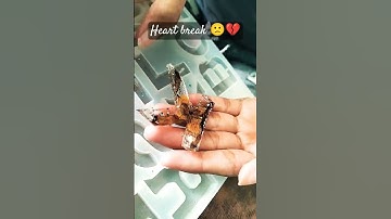 Mistake is the proof that you are trying ...✨ #resinart #support #Resin_art_by_SP