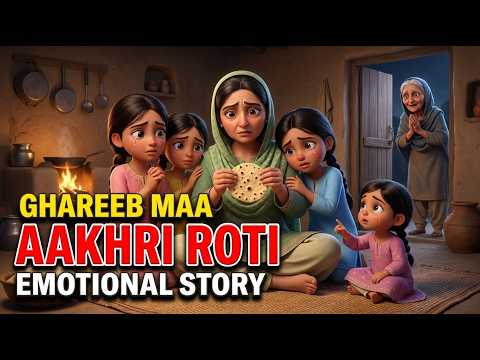 غریب ماں کی آخری روٹی | 4 بہنوں کی Emotional Story | Urdu Story | Heart Touching Kahani #urdustory