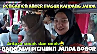 PENGAMEN ANYER//LAGI ASIK BERSHOLAWAT MALAH DITARIK JANDA, AUTO MENANG BANYAK