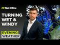 02/04/2026 - Cloudy with winds picking up - Evening Weather Forecast UK – Met Office Weather