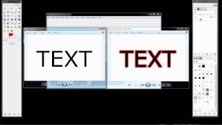 How to Make Text Borders in GIMP