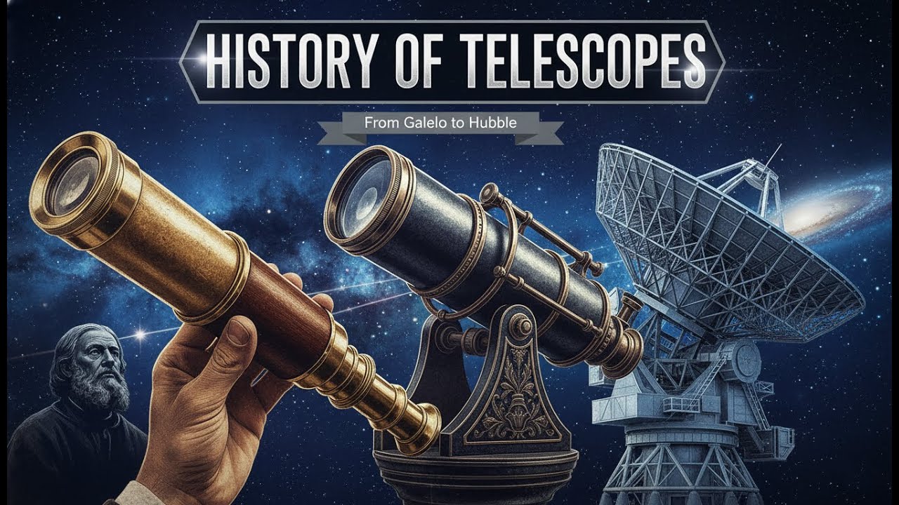 🕰️ Who Invented the Telescope? | The Story That Changed How We See the Universe | ENLIGHTRIX