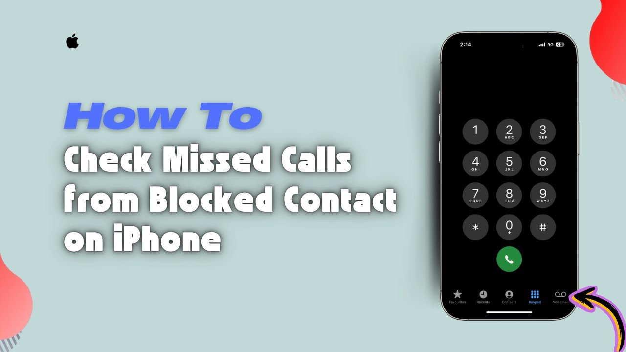 How to Check Missed Calls from Blocked Contact on iPhone