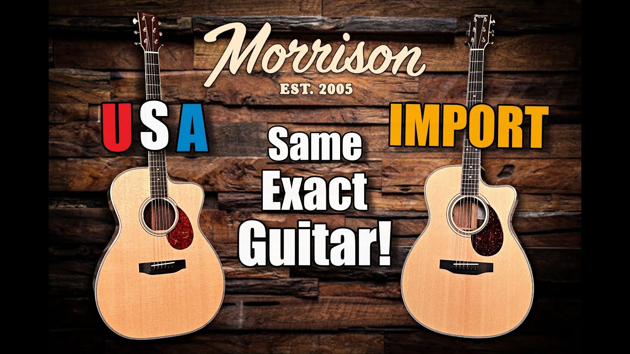 USA Build vs Import Guitars YouTube