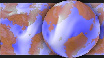 EarthBlend - Planet Simulator Demo #1 - Atmospheric Flow