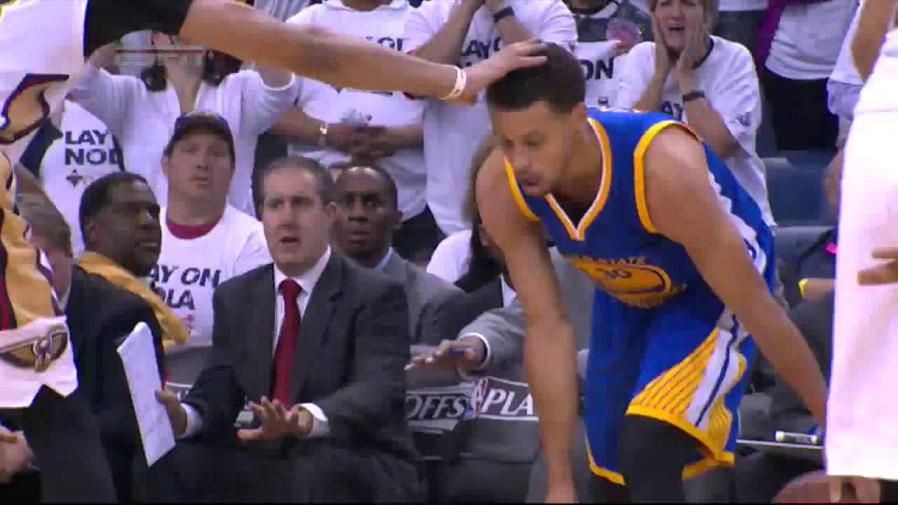 NBA, playoff 2015, Warriors vs. Pelicans, Round 1, Game 4, Move 61