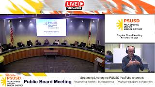 PSUSD Board Meeting 11.18.2025