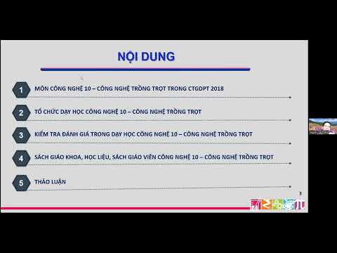 Video Tập huấn dạy SGK Công nghệ Trồng trọt lớp 10 - Bộ sách... - youtube