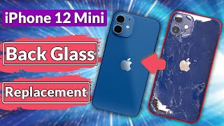 iPhone 12 Mini Back Glass Replacement DETAILED..