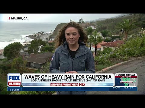 Millions On Alert In Southern California As Heavy Rainfall Threatens Devastating Flash Flooding