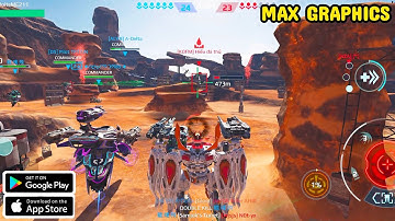 War Robots Aether Dux Condor Gameplay Walkthrough Max Graphics 