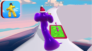 BLOB RUNNER 3D 🖖 All Levels Walkthrough iOS, Android New Game Update Max Level 125 - 126