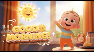 Good Morning Song for Kids | Wake Up with Baby Zuzu ☀️🎵 Happy Morning Routine Nursery Rhyme