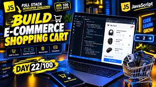 Build a Shopping Cart with Quantity Control in JavaScript! 🛒💻