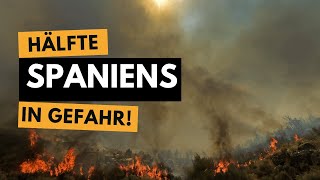 Waldbrände in Spanien außer Kontrolle | Der Kampf gegen Flammen Solidaritätslied