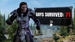 My Longest Skyrim Permadeath (so far)