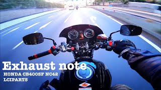 Exhaust note 【HONDA CB400SF NC42】LCIPARTS #16