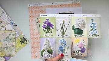 BoBunny - Cottontail A4 Designer Layout "Love"