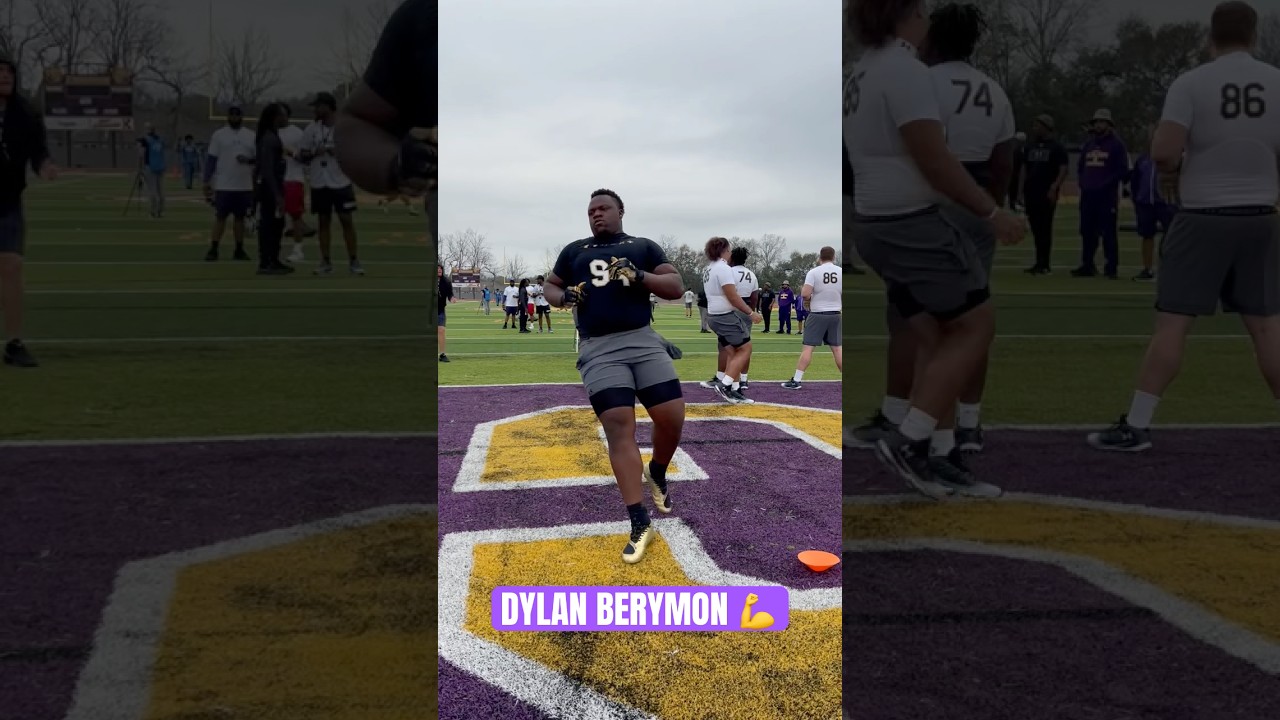 Dylan Berymon was a beast in the trenches at UA Next in New Orleans 😳 