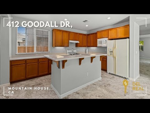 412 Goodall Dr, Mountain House, CA home video tour
